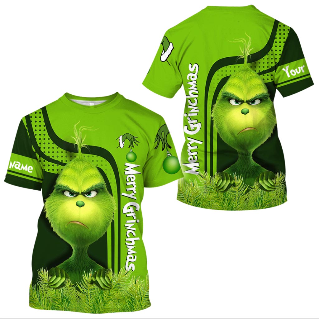 Joyeux Noël ! T-shirt et sweat à capuche personnalisés avec motif « Étole de Noël ».