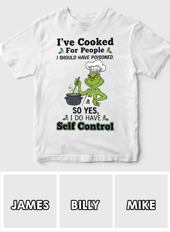 I've Cooked - Personalized Stole Christmas T-shirt And Hoodie