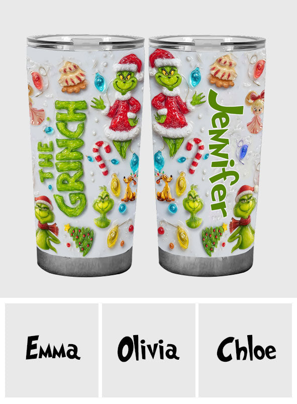 Fröhliche Weihnachten - Personalisierter Stola-Weihnachtsbecher