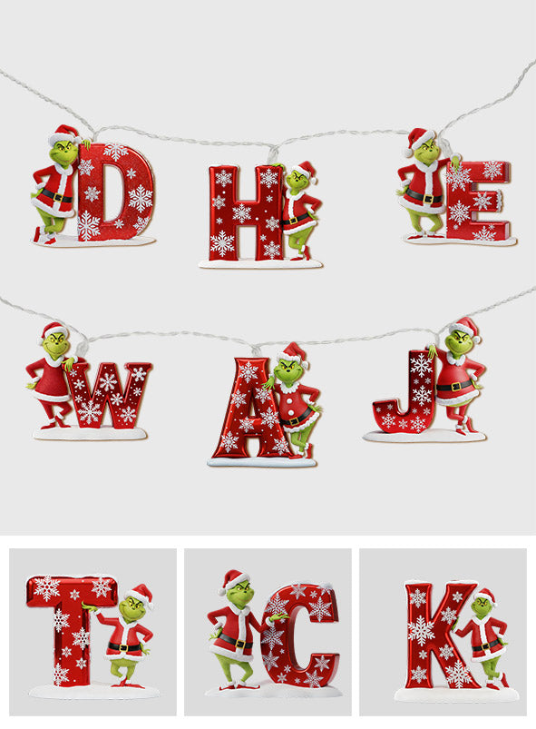 Merry Christmas - Personalized Stole Christmas String Lights