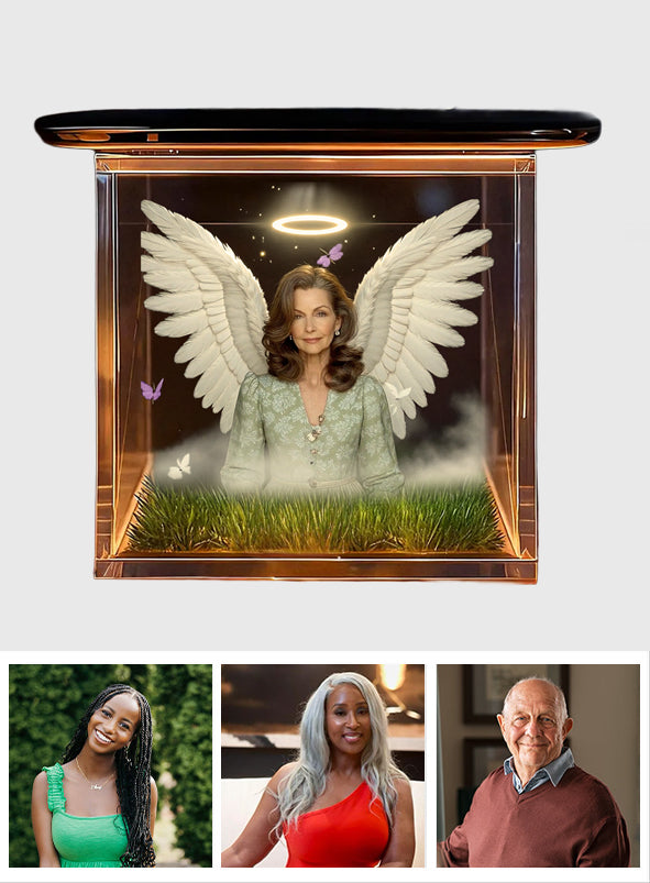 Custom Any Photo Always With You - Personalized Memorial Digital House