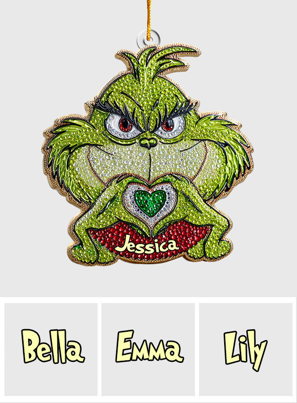 Frohe Weihnachten – Personalisierte Stola als Weihnachtsschmuck