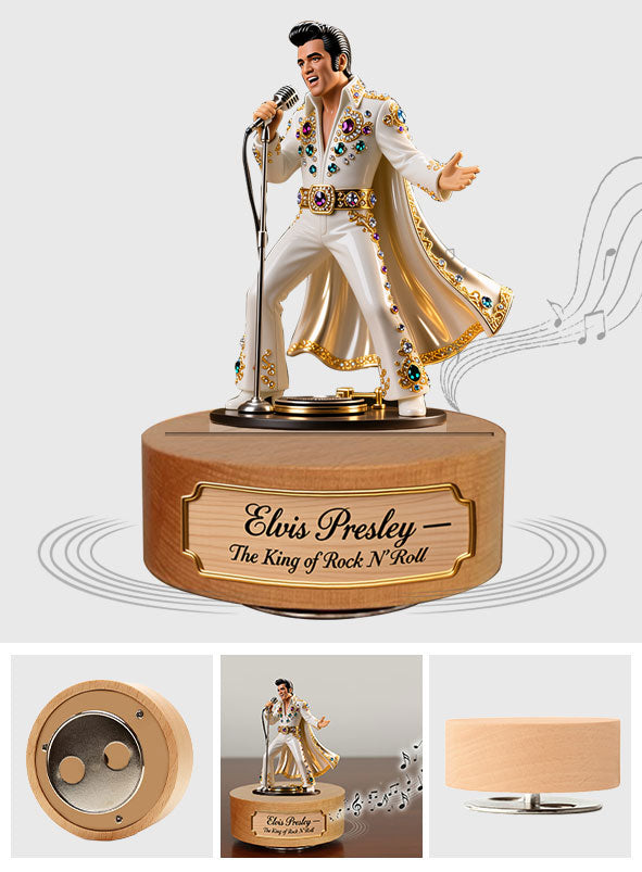 Impossible de s'empêcher de tomber amoureux - Plaque musicale rotative King of Rock and Roll