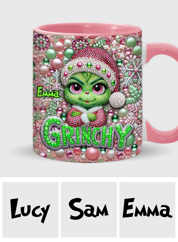 Fröhliche Grinchmas - Personalisierter Stola-Weihnachtsbecher