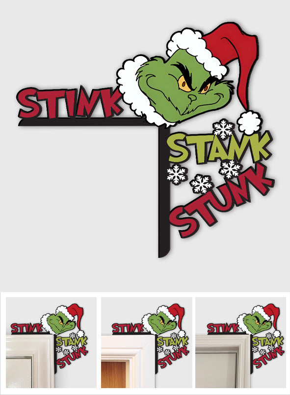 Stink Stank Stunk - Gestohlene Weihnachtstürrahmendekoration