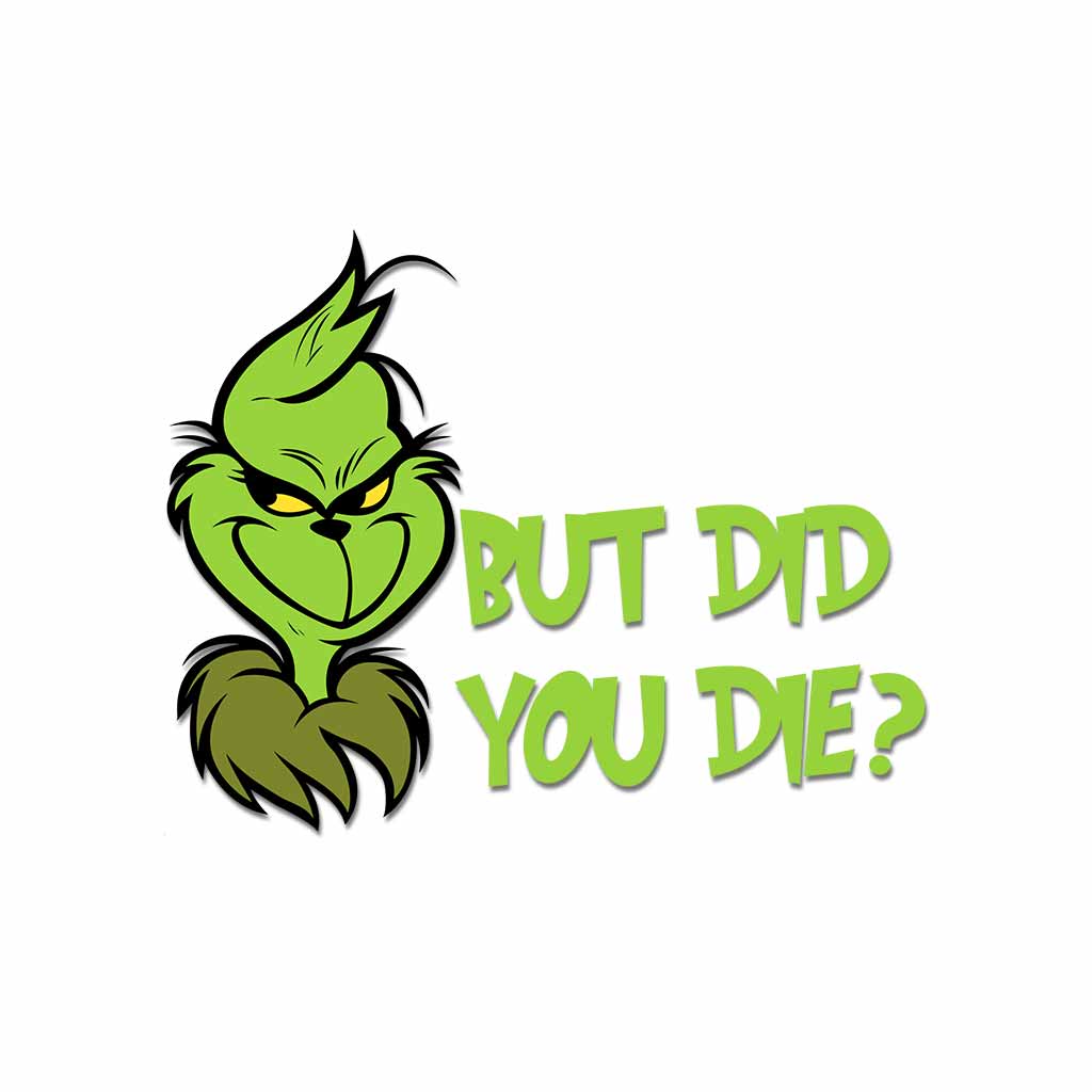 Aber bist du gestorben? - Aufkleber komplett