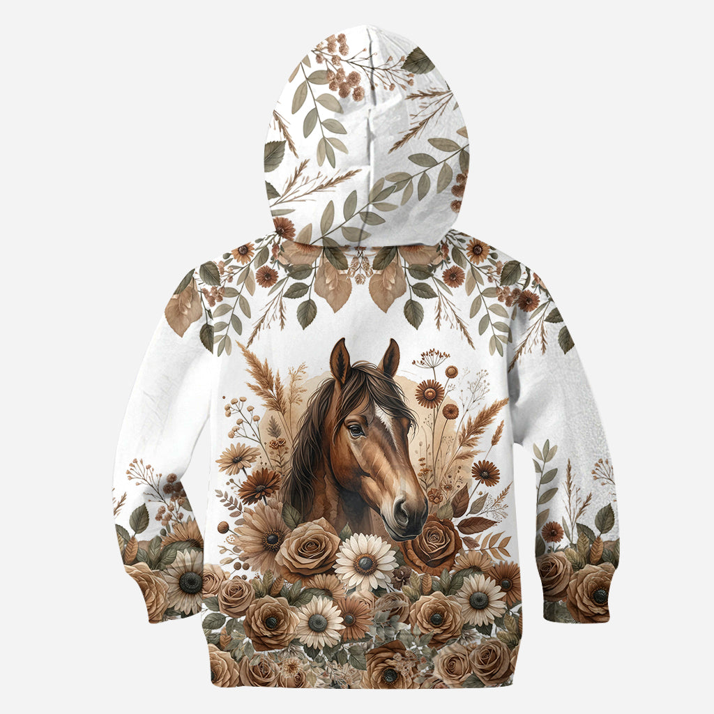 Beautiful Horse - Personalized Horse Hoodie and Leggings