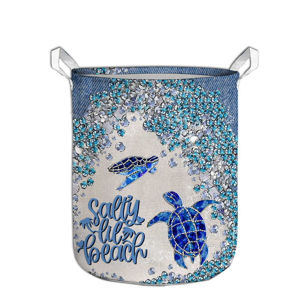 Panier de rangement personnalisé Turtle Bling - Tortue