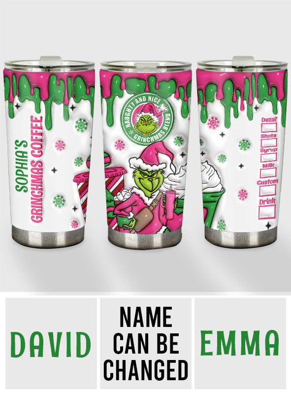 Frohe Weihnachten – Personalisierter Stola-Weihnachtsbecher