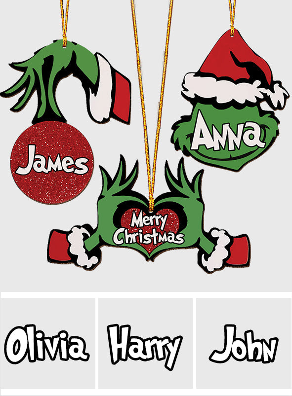 Frohe Weihnachten – Personalisierte Stola als Weihnachtsschmuck