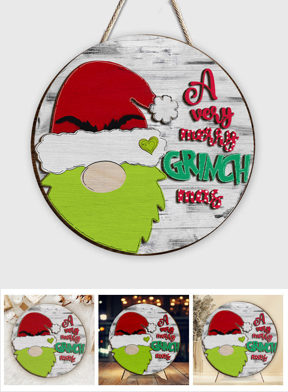 A Very Merry Christmas - Stole Christmas 2 Layered Wood Sign / Wood Plaque
