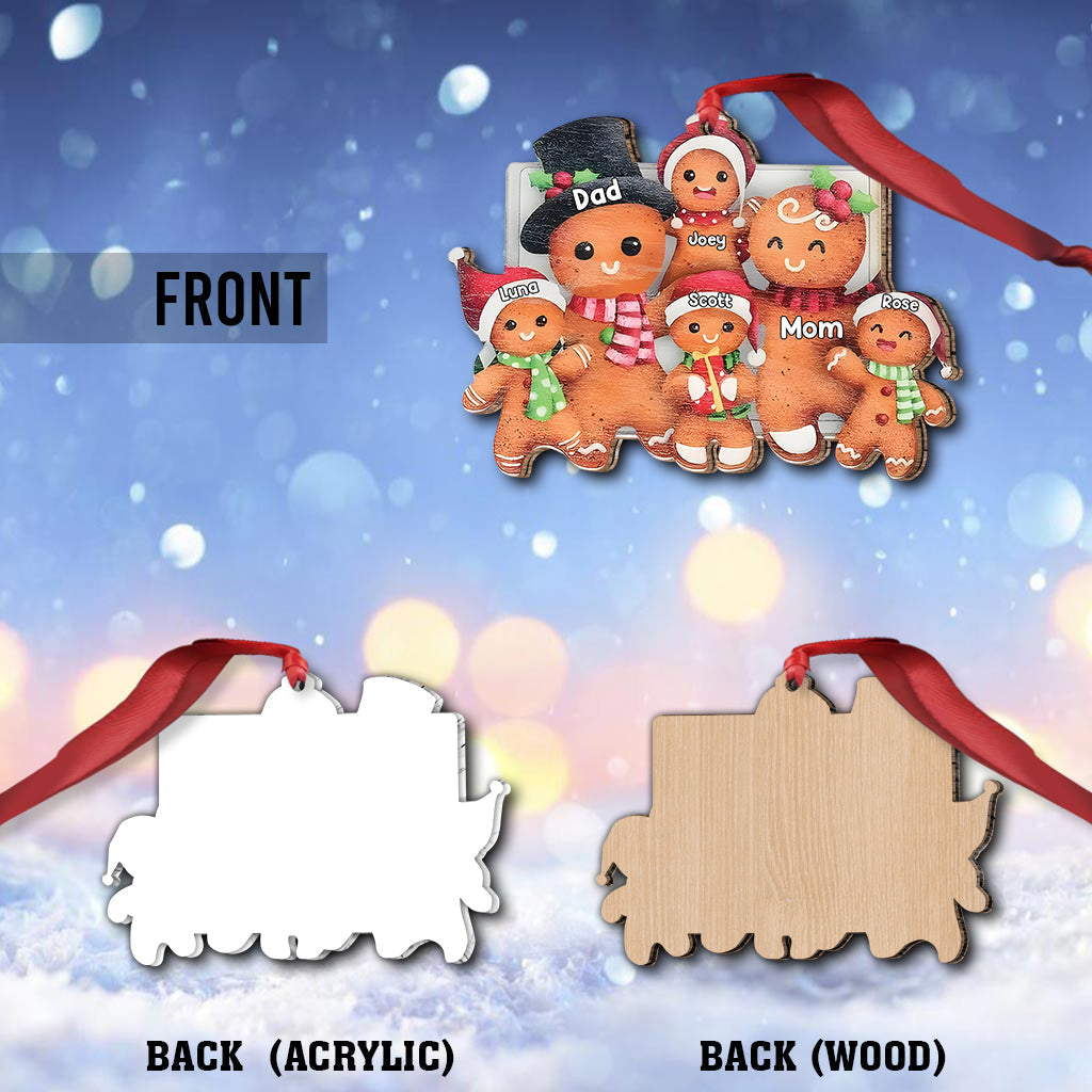 Joyeux Noël - Ornement familial personnalisé