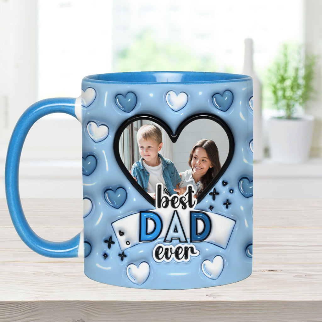 Bester Papa aller Zeiten - Personalisierte Tasse mit Vater-Akzent