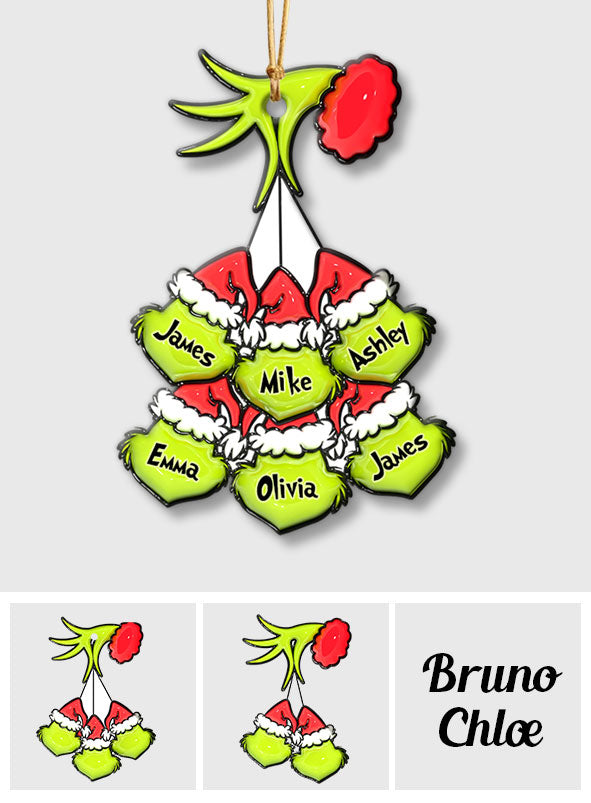 Mama Grinch - Personalized Stole Christmas Ornament