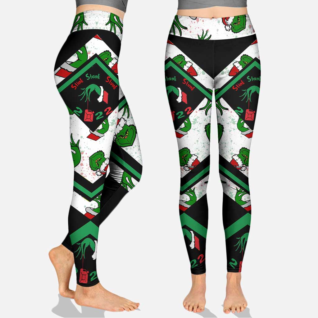 Stink Stank Stunk 2022 – Personalisierte Weihnachtsstola, Weihnachtshoodie und Leggings