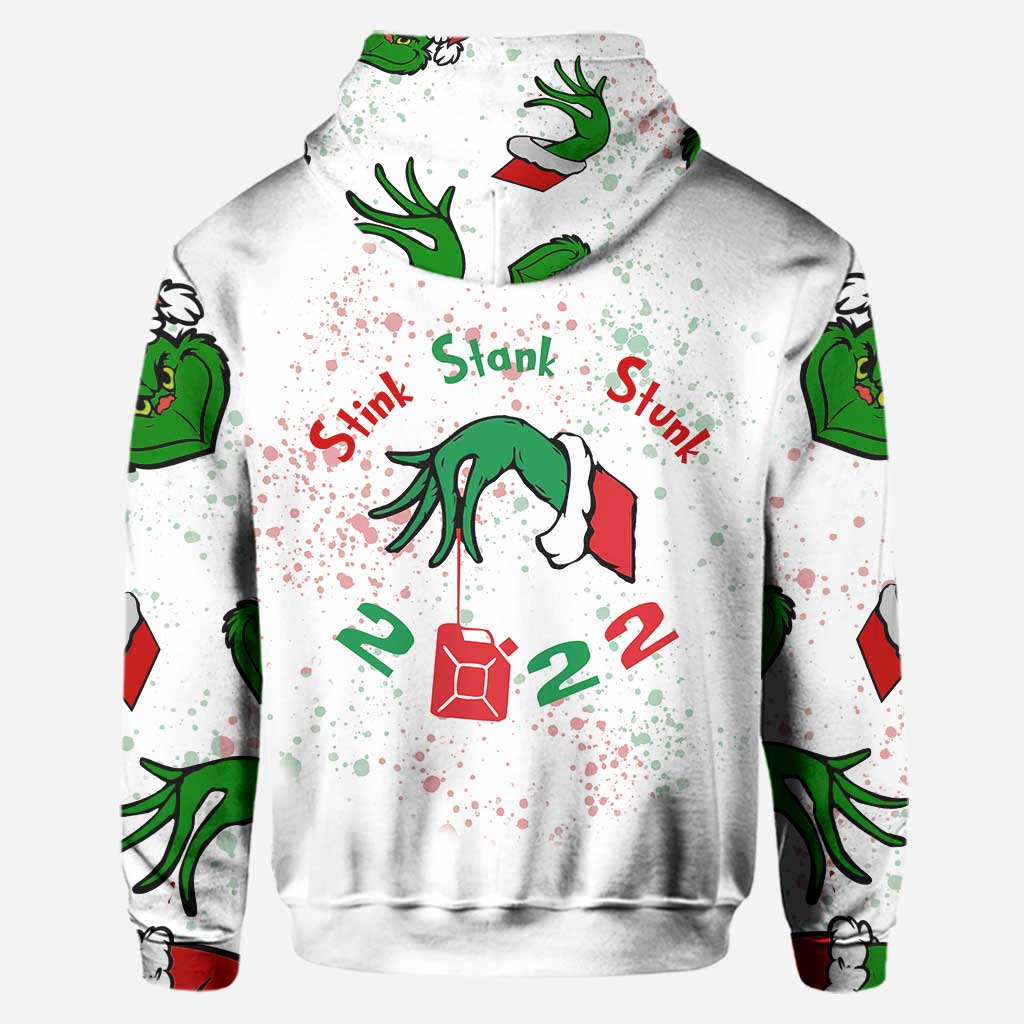 Stink Stank Stunk 2022 – Personalisierte Weihnachtsstola, Weihnachtshoodie und Leggings