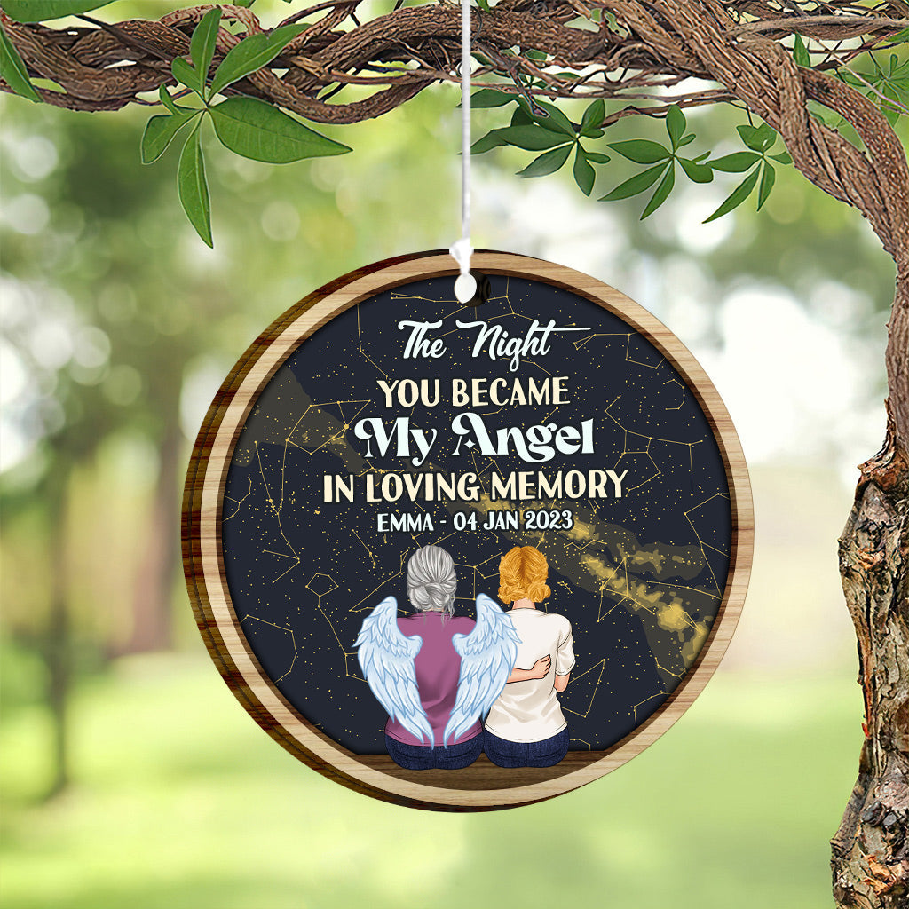 Wenn ich zu den Sternen schaue – Personalisiertes Gedenk-Windspiel