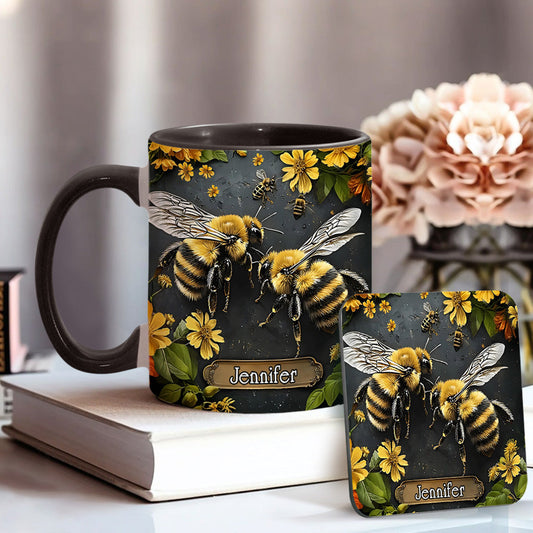 Bienengarten – Personalisierte Garten-Akzenttasse