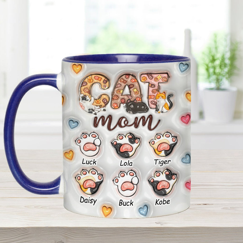 Maman Chat - Mug personnalisé avec motif chat
