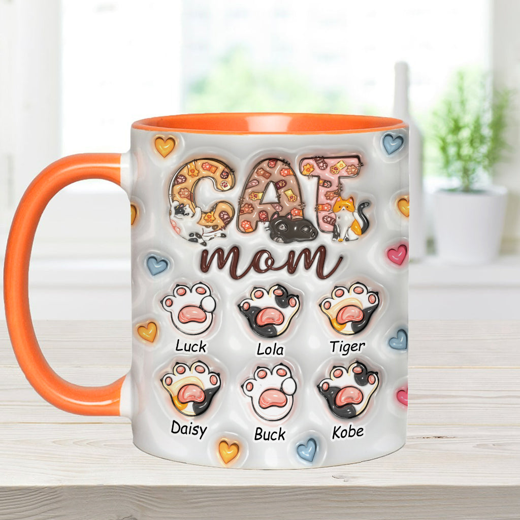 Maman Chat - Mug personnalisé avec motif chat