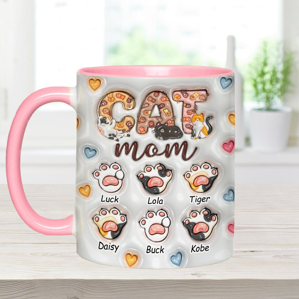Maman Chat - Mug personnalisé avec motif chat