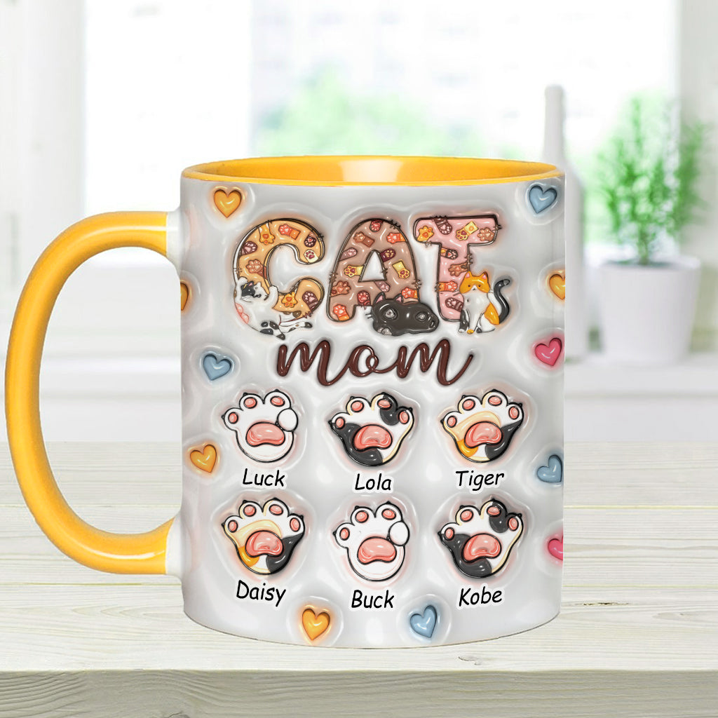 Maman Chat - Mug personnalisé avec motif chat