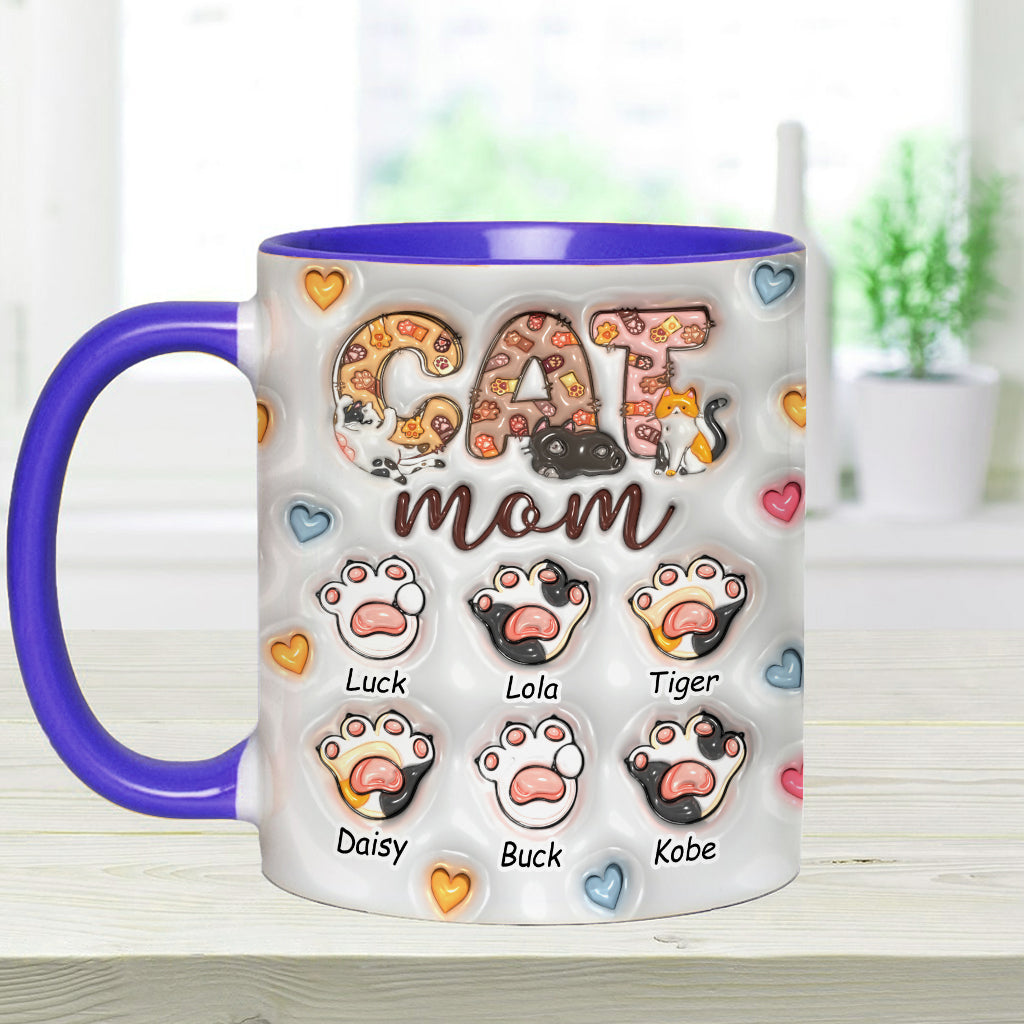 Maman Chat - Mug personnalisé avec motif chat
