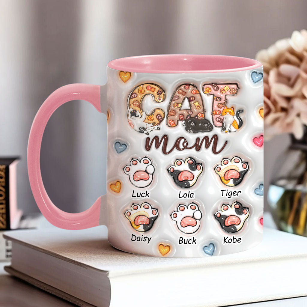 Maman Chat - Mug personnalisé avec motif chat
