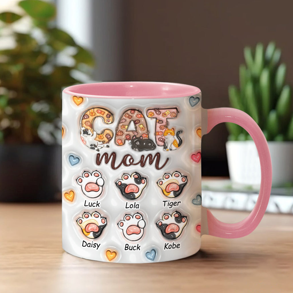 Maman Chat - Mug personnalisé avec motif chat