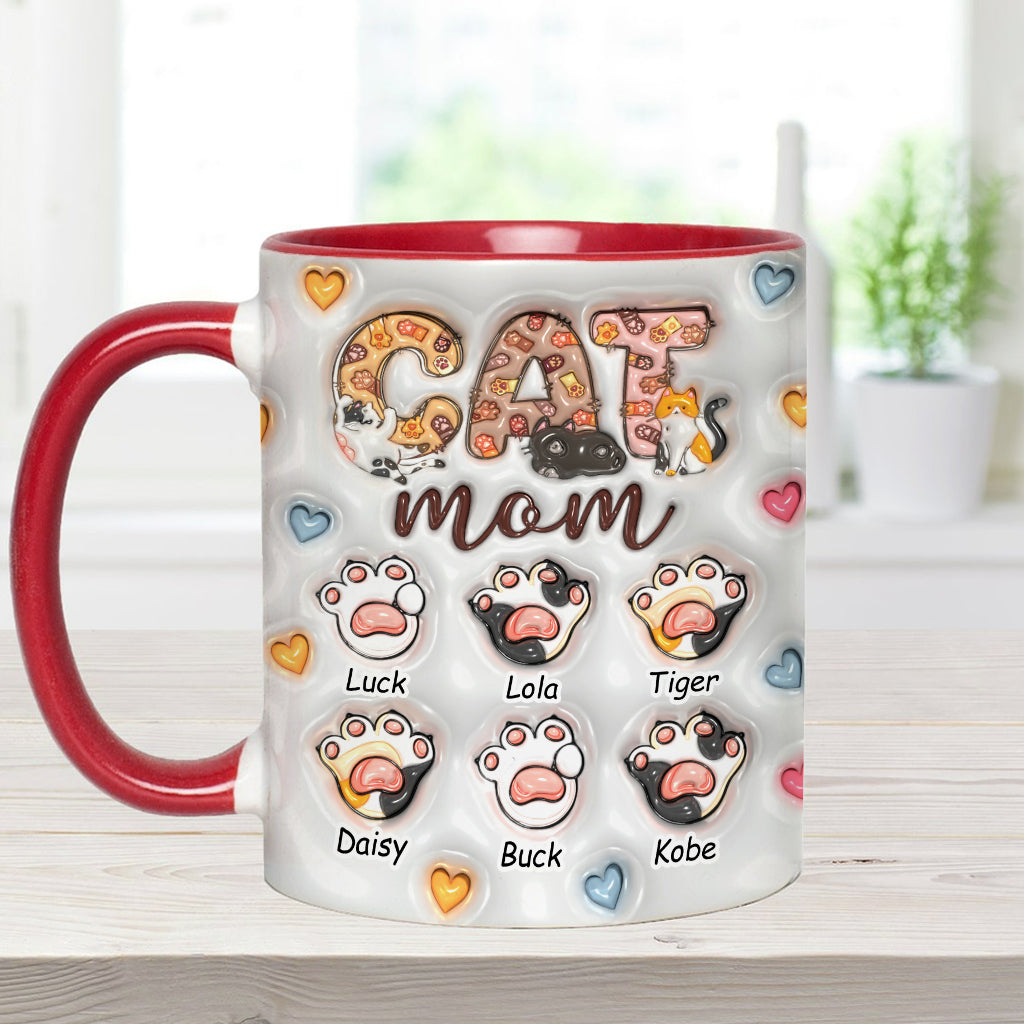 Maman Chat - Mug personnalisé avec motif chat