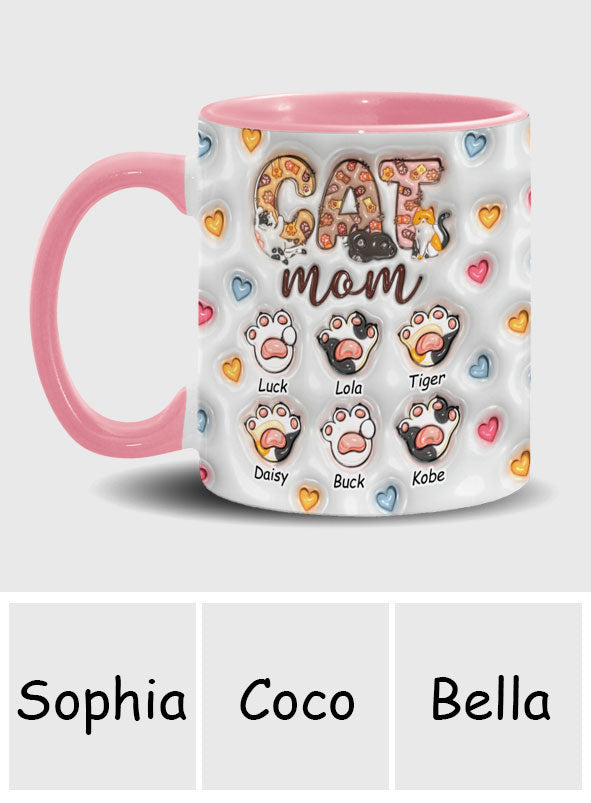Maman Chat - Mug personnalisé avec motif chat