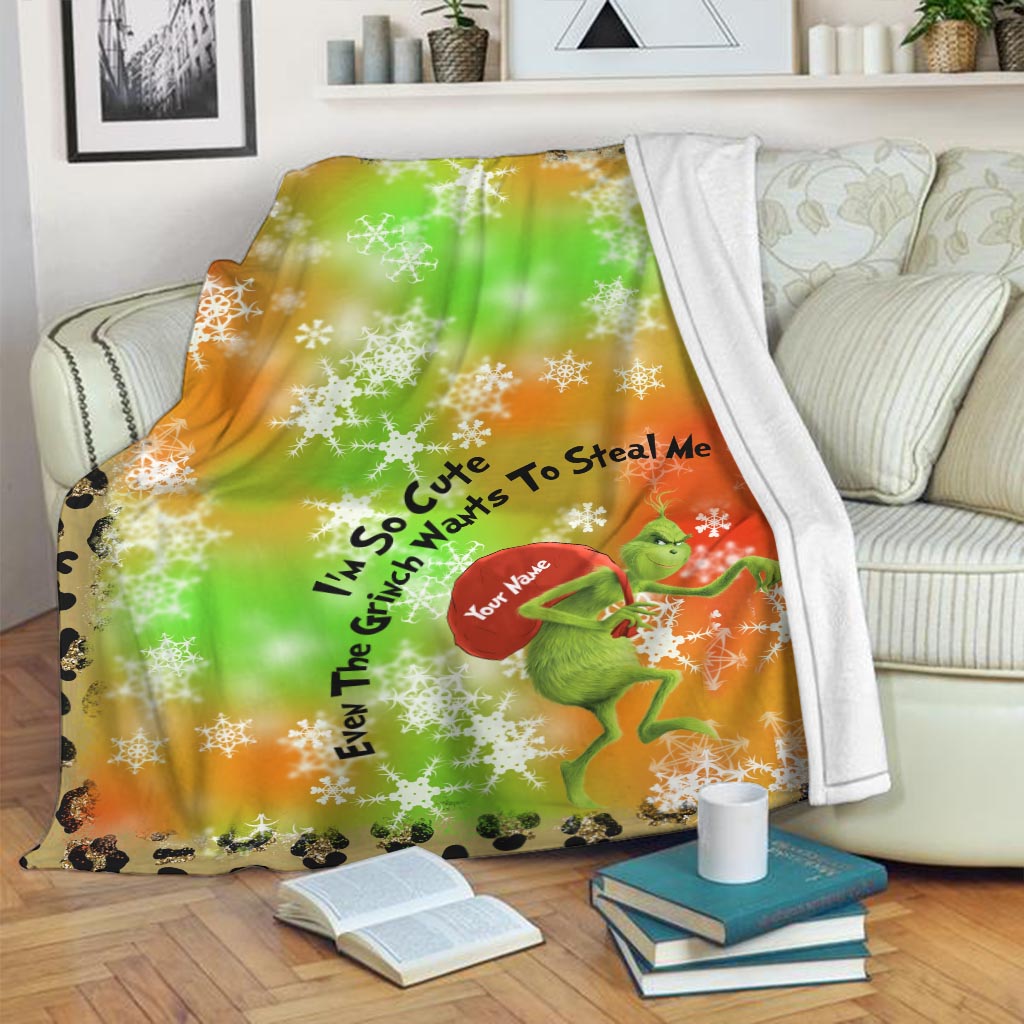Wonderful Time Of A Year - Personalized Stole Christmas Blanket