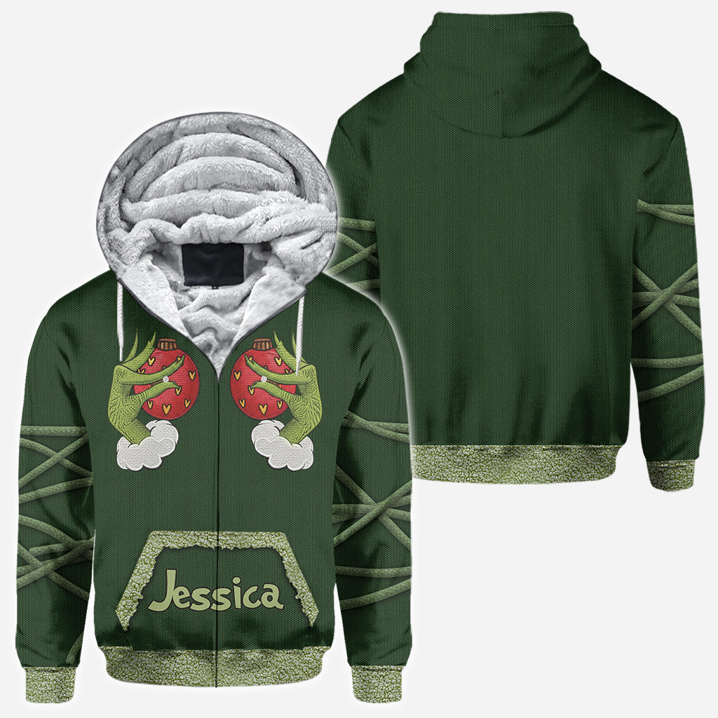 Grinchmas 2025 - Personalized Stole Christmas All Over Shirt