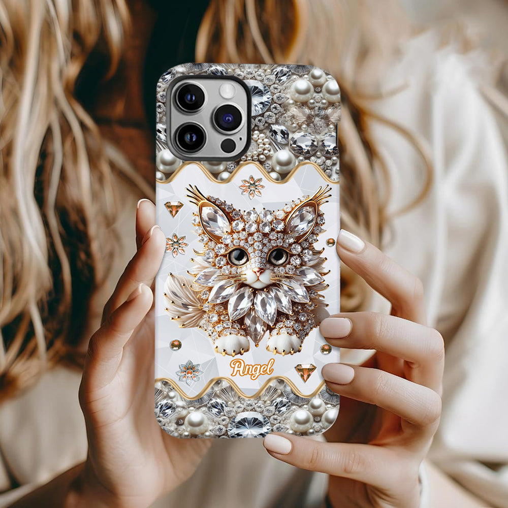 Coque de téléphone personnalisée avec motif chat persan « Love Persian Cat »