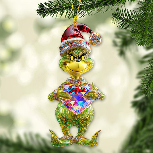 Frohe Weihnachten – Personalisierte Stola als Weihnachtsschmuck