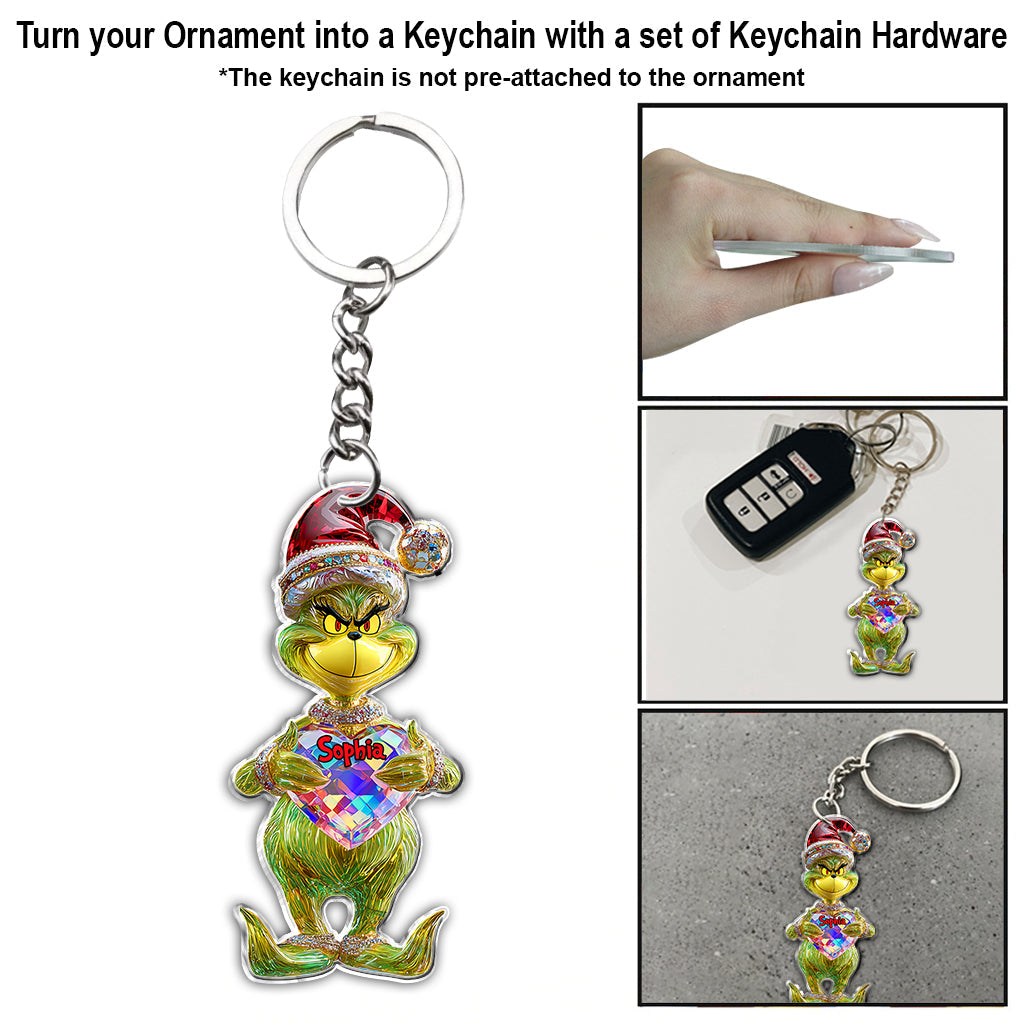 Merry Christmas - Personalized Stole Christmas Ornament