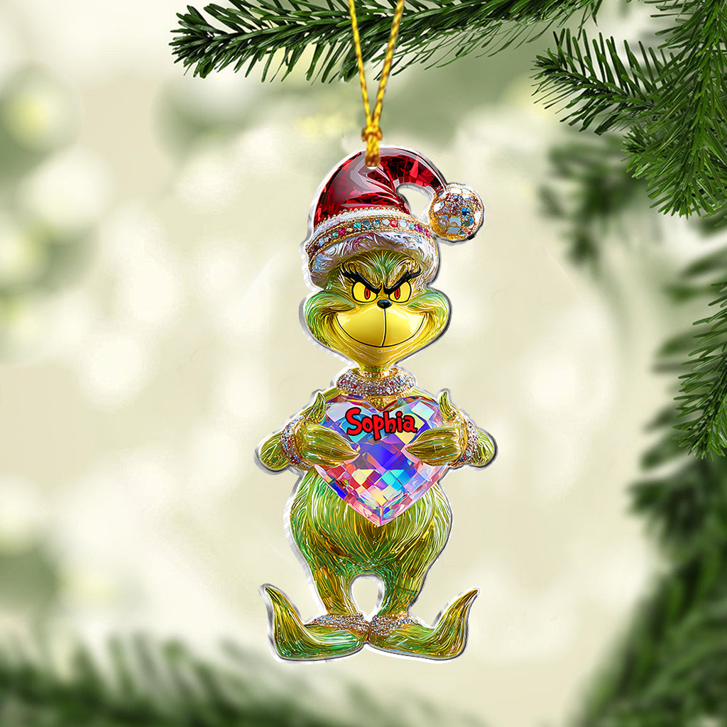Merry Christmas - Personalized Stole Christmas Ornament