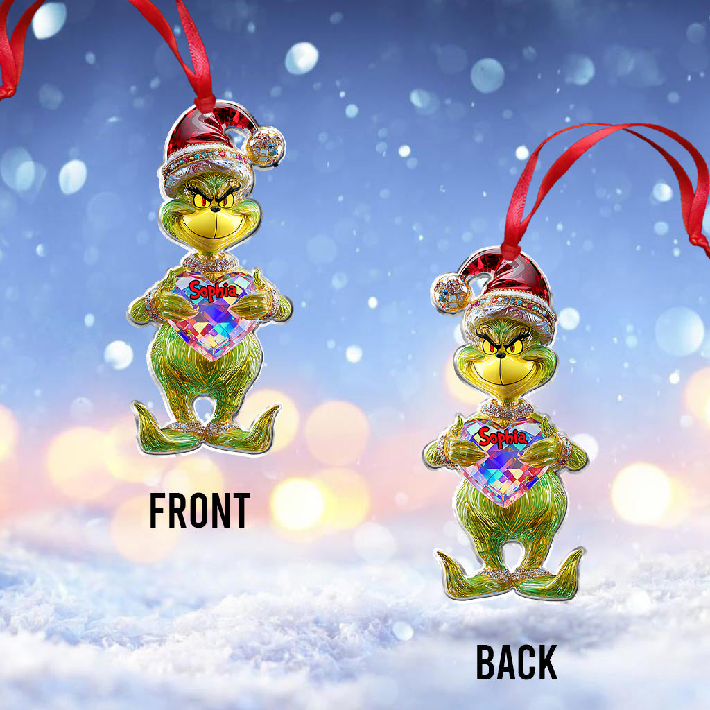 Merry Christmas - Personalized Stole Christmas Ornament