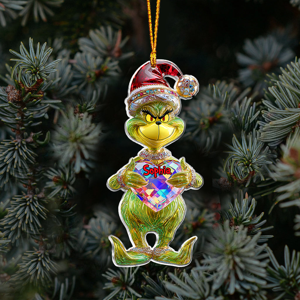 Merry Christmas - Personalized Stole Christmas Ornament