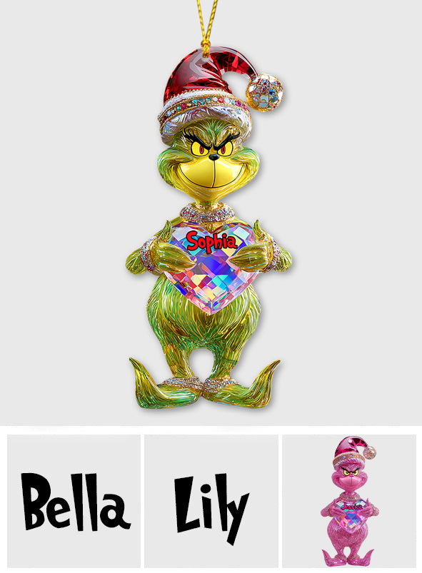 Merry Christmas - Personalized Stole Christmas Ornament