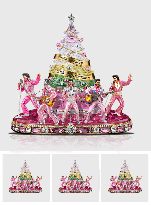 The King Of Rock N' Roll 90th Anniversary - King of Rock and Roll Custom Shaped Acrylic Plaque