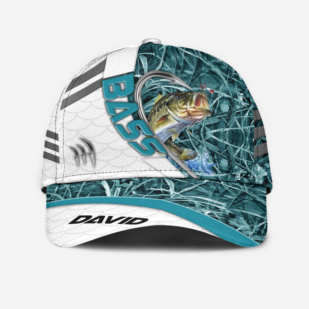 Amateur de pêche au bar - Casquette de pêche classique personnalisée