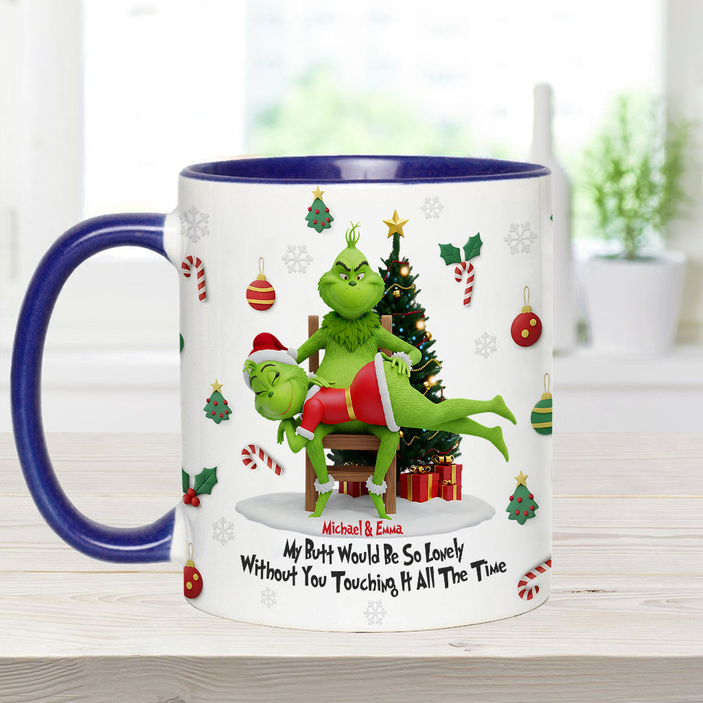 Je t'aime - Mug personnalisé avec étole de Noël