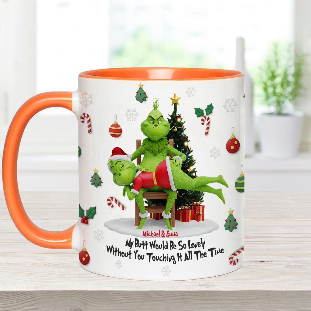Je t'aime - Mug personnalisé avec étole de Noël