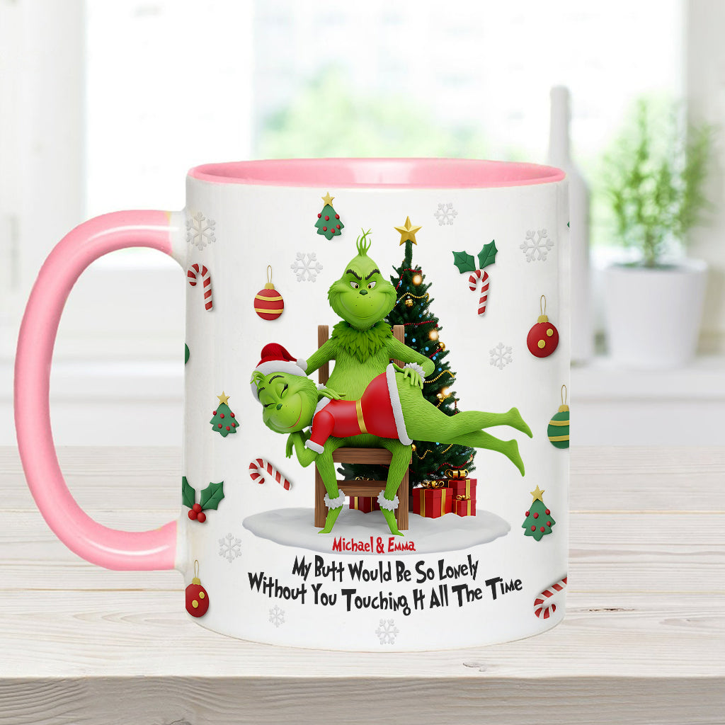 Je t'aime - Mug personnalisé avec étole de Noël