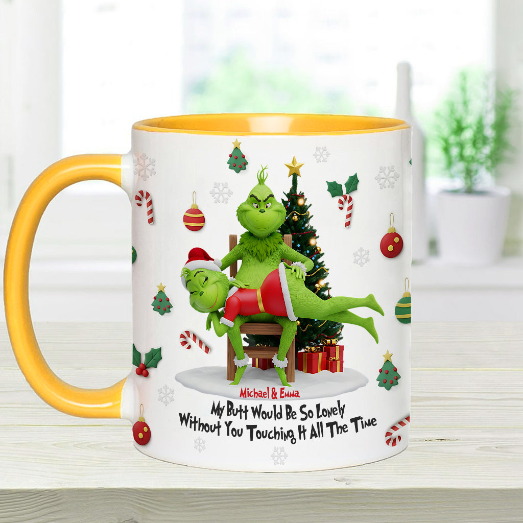 Je t'aime - Mug personnalisé avec étole de Noël