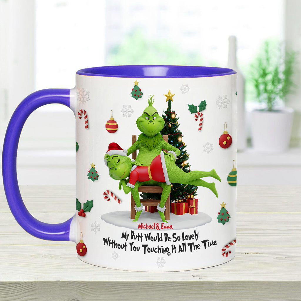 Je t'aime - Mug personnalisé avec étole de Noël