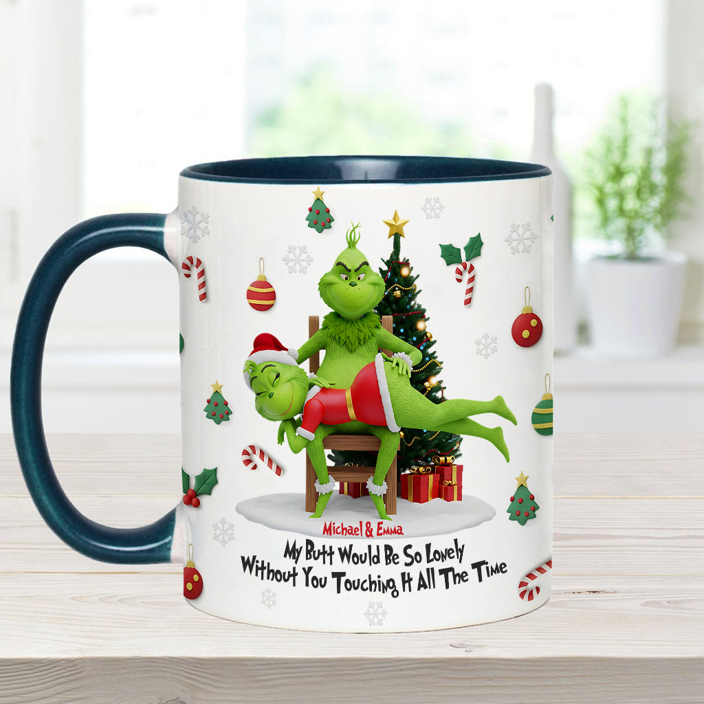 Je t'aime - Mug personnalisé avec étole de Noël