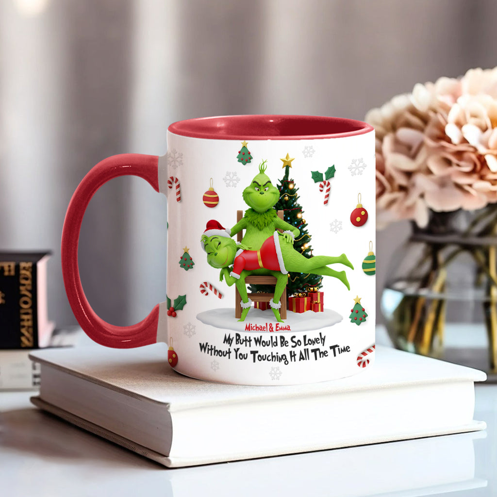 Je t'aime - Mug personnalisé avec étole de Noël