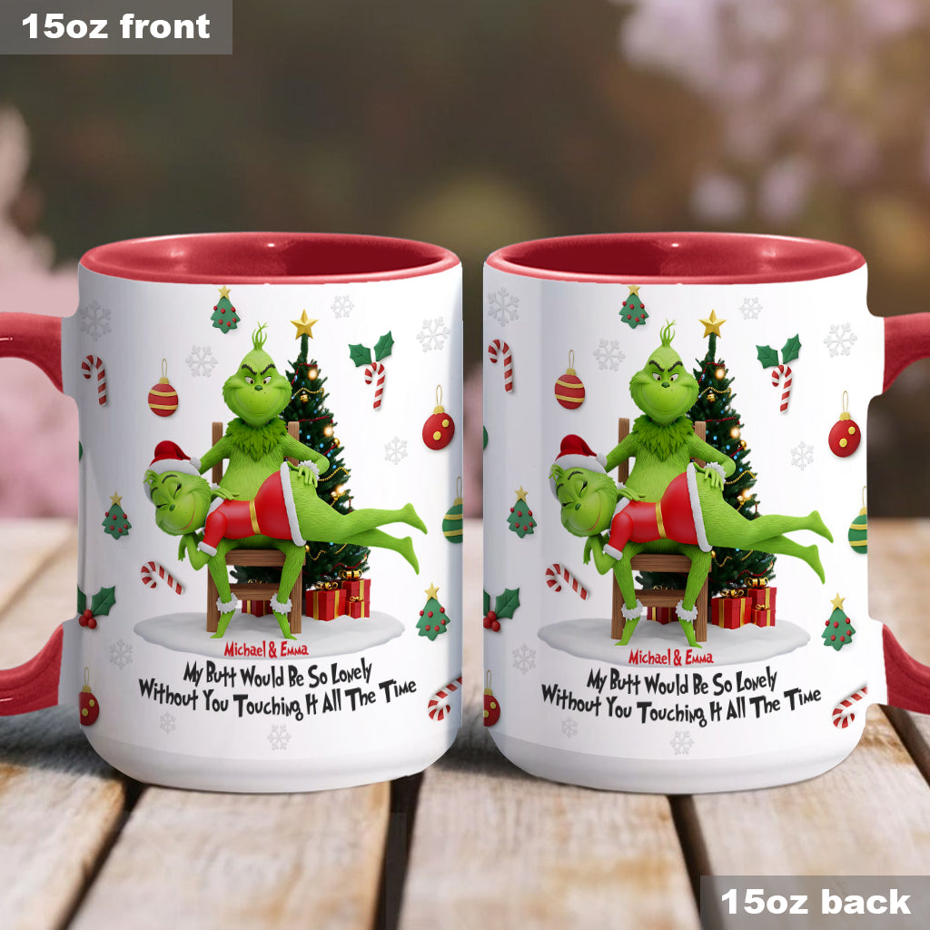 Je t'aime - Mug personnalisé avec étole de Noël
